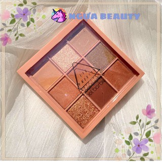 🦄 BẢNG PHẤN MẮT 9 ô VUÔNG NUDE 3048 Lameila eyeshadows palettes nội địa nhũ mắt lâu trôi chuẩn màu sỉ tốt NGỰA BEAUTY