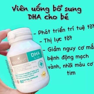 Dha bio 60 viên cho bé