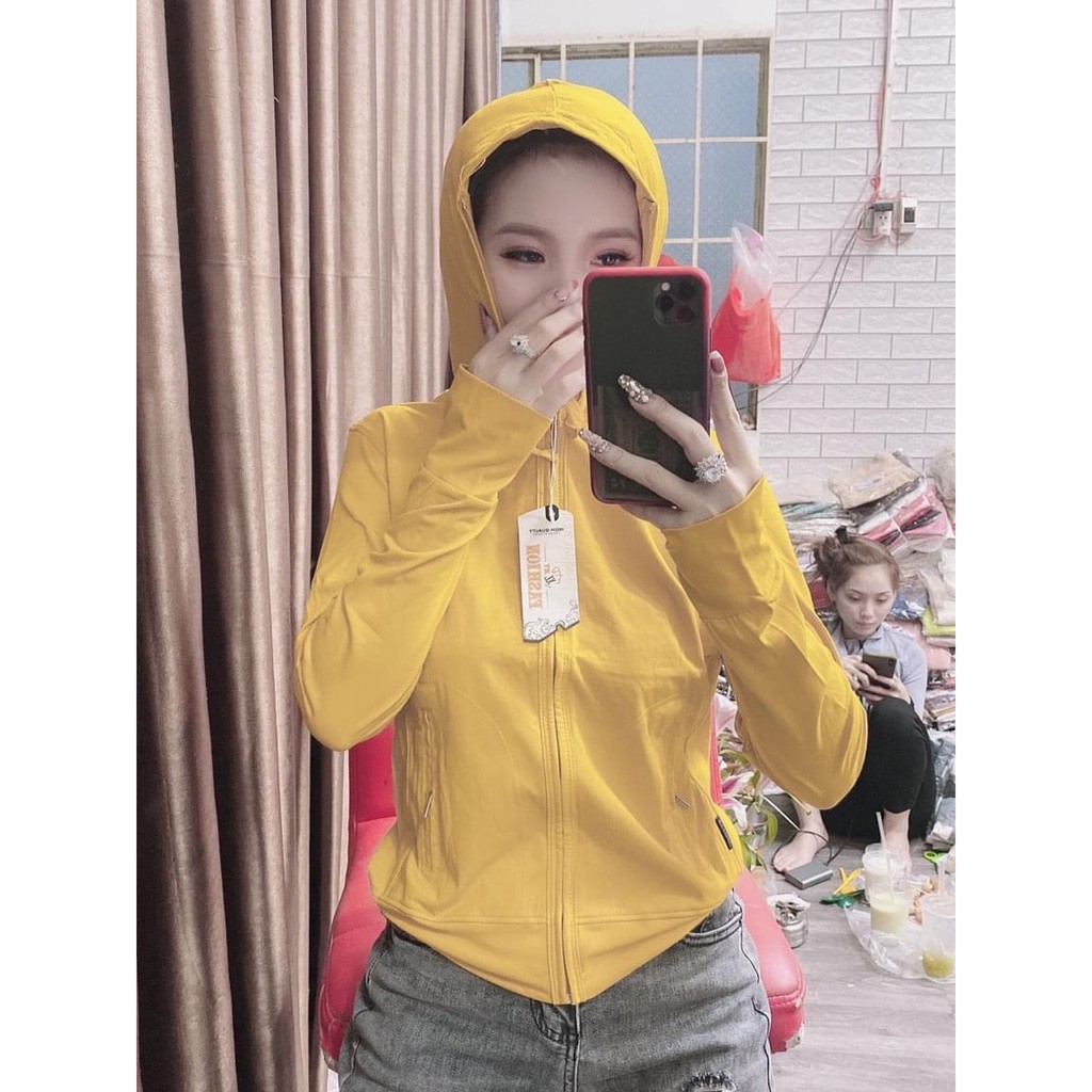 [HÀNG CAO CẤP]ÁO KHOÁC CHỐNG NẮNG COTON THUN LẠNH 4 TÚI | BigBuy360 - bigbuy360.vn