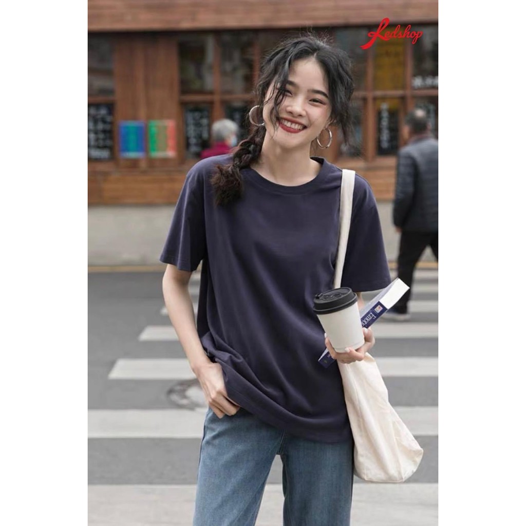 Áo thun Unisex Basic Tee phông trơn form rộng