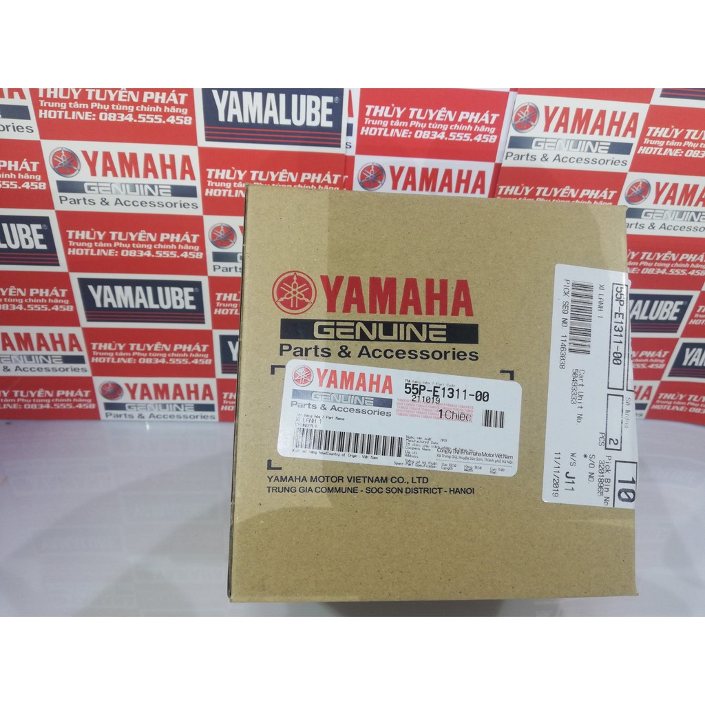 Combo Nòng Ex 135 Piston Bạc Ắc Ron Đầu Ron Chân zin chính hãng Yamaha Exciter 135