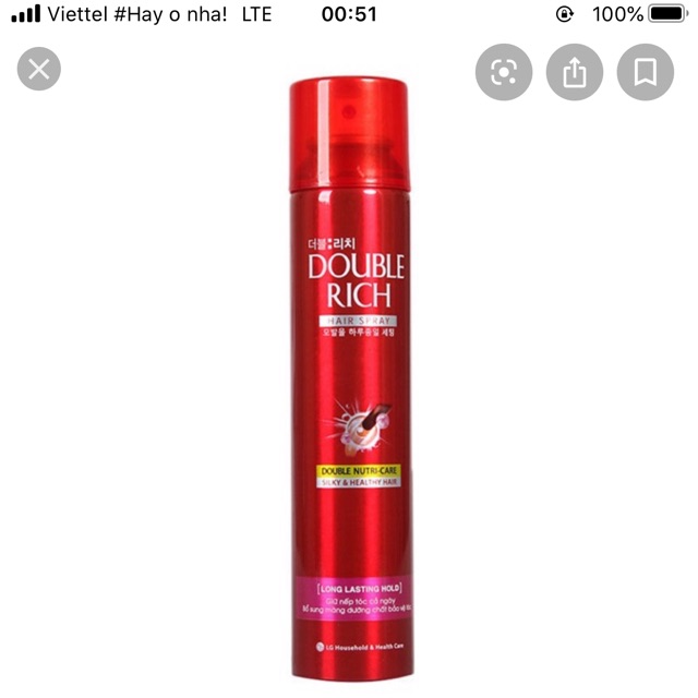 Keo giữ nếp tóc Dobble rid