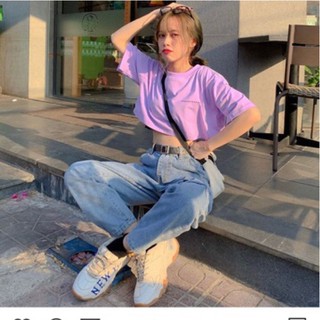 ☀️Full Set Quần Baggy + Áo CropTop( Kèm Lót)