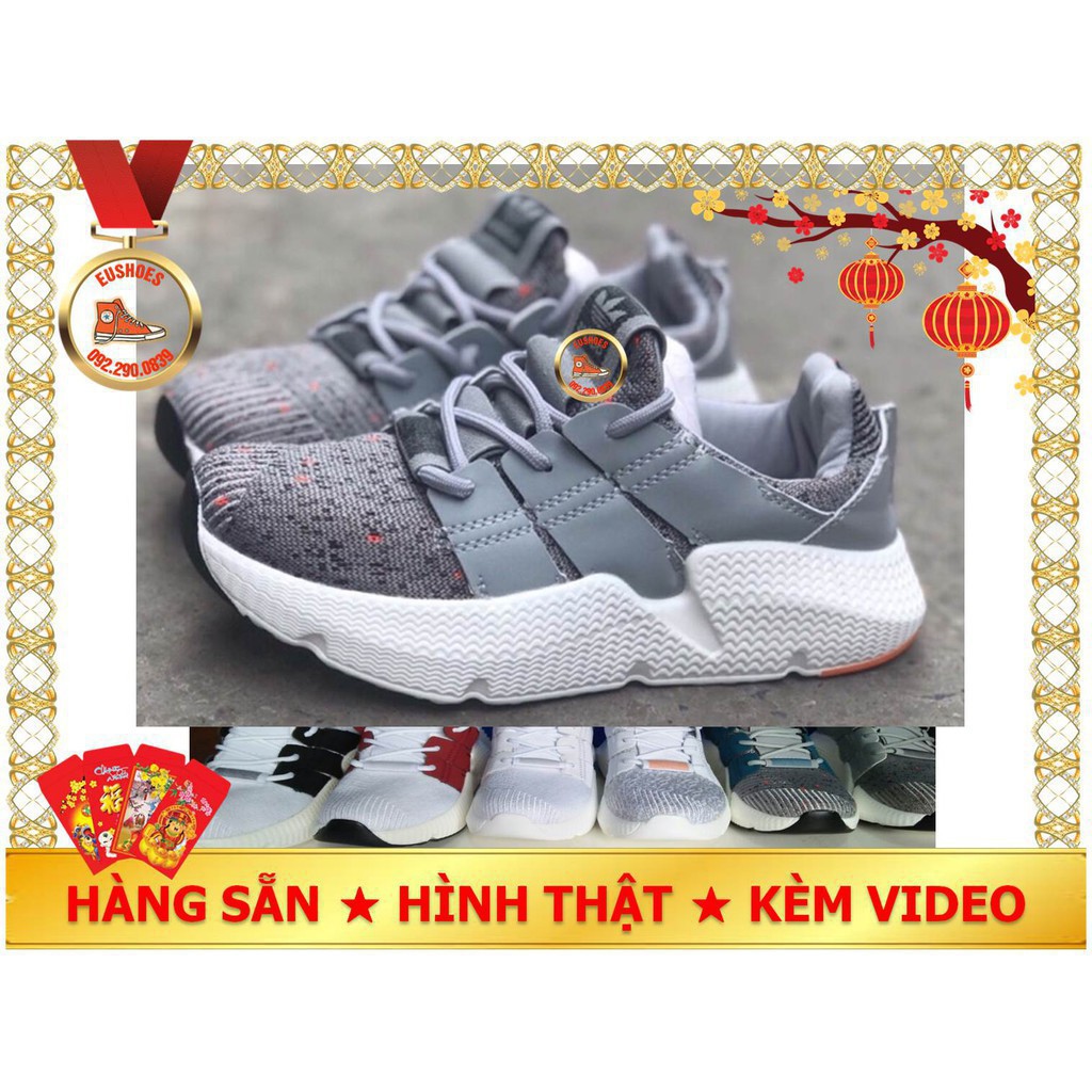 ⚡️Sắn⚡️ ⚡️SALE GIÁ SỈ⚡️ Giày Prophere cao cấp màu xám chấm cam