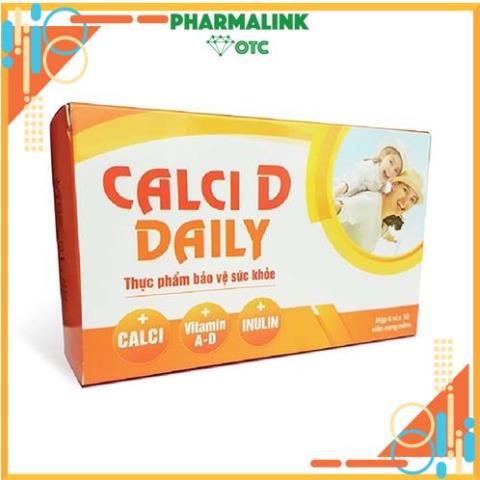 Tăng chiều cao cho bé CALCI D DAILY, Bổ sung Canxi, Vitamin và Chất khoáng [HÀNG CHÍNH HÃNG]