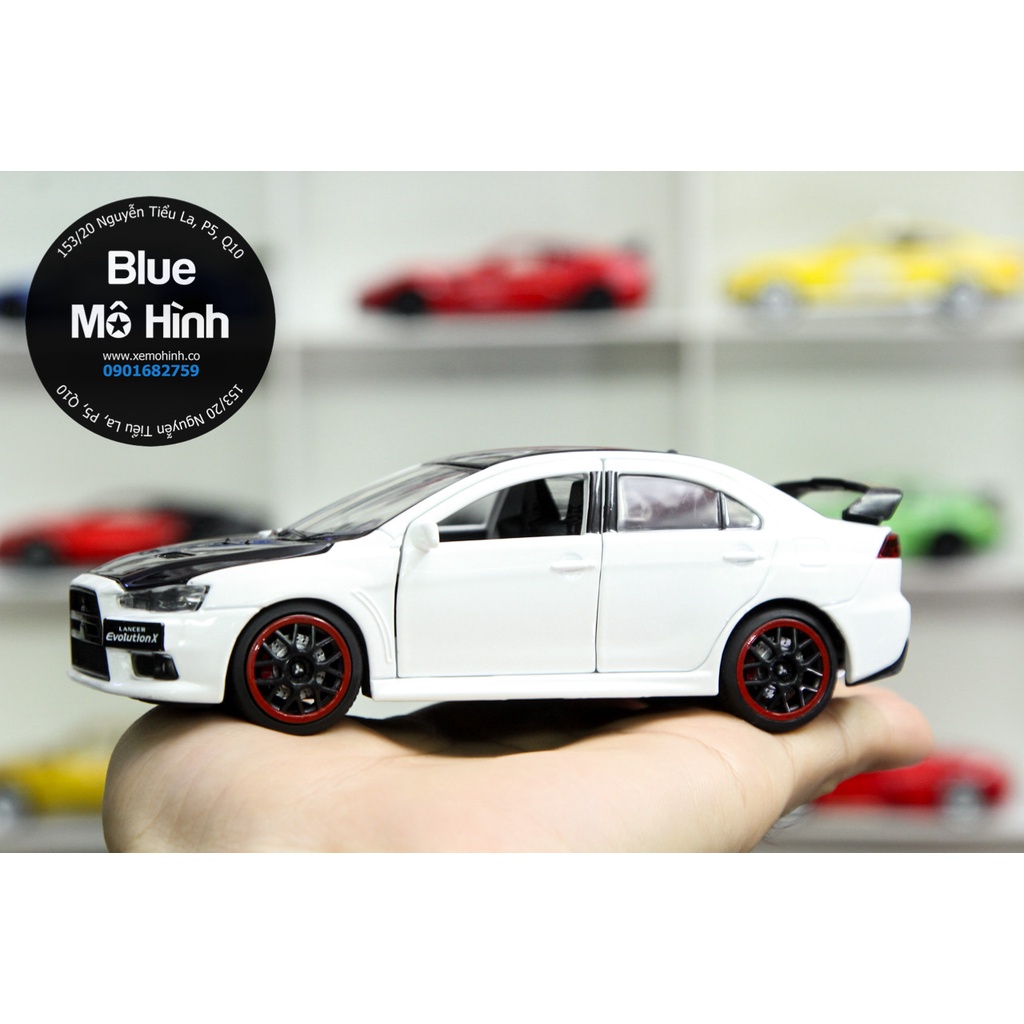 Blue mô hình | Xe mô hình Mitsubishi Lancer Evo 1:32