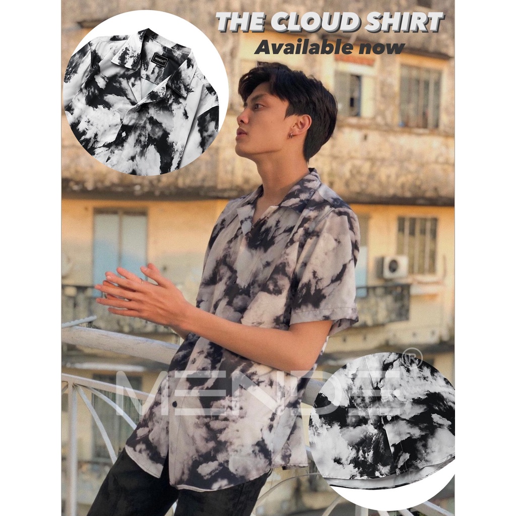 MENDE - Cloud - áo sơ mi tay ngắn siêu đẹp của MENDE chính hãng