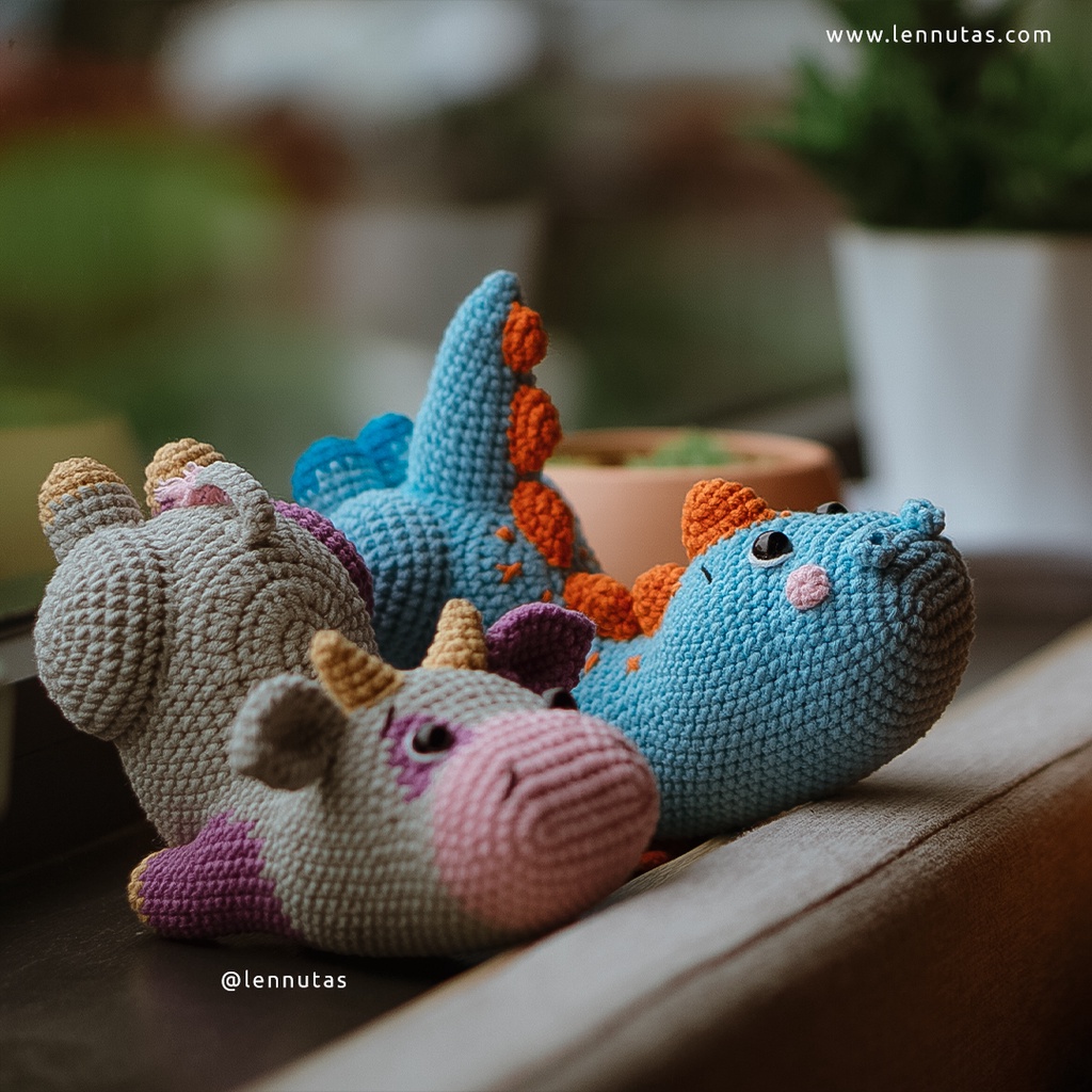 DIY, Công Thức, Bài Hướng Dẫn,Móc Thú Bông Nhồi Len