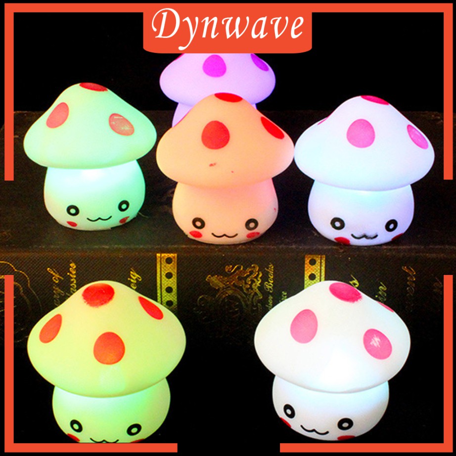 Đèn Ngủ Hình Cây Nấm Thay Đổi 7 Màu