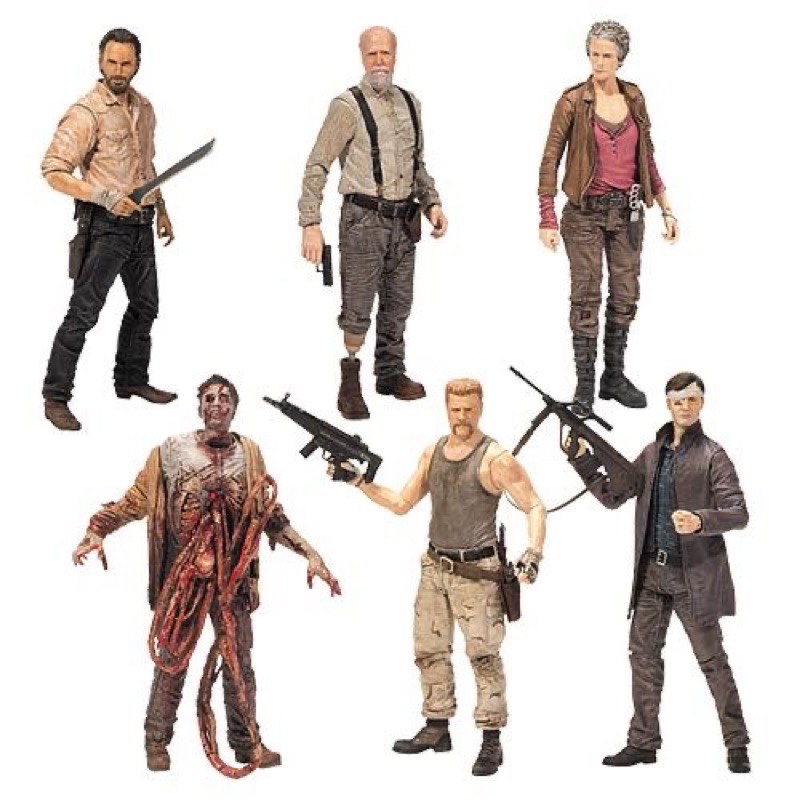 Mô hình nhân vật phim Walking Dead series 6 tỉ lệ 1:12 McFarlane