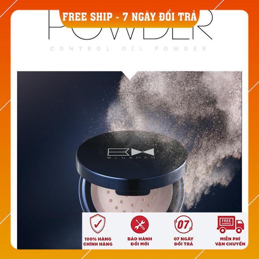 [ Free Ship - BM03 ] Phấn Phủ Dạng Bột Cho Nam Makeup Che Khuyết Điểm BlueMan , Phấn Makeup Kiêm Dầu Cho Nam | BigBuy360 - bigbuy360.vn