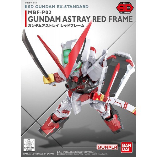 Mô Hình Lắp Ráp Gundam SD EX Astray Red Frame Gundam