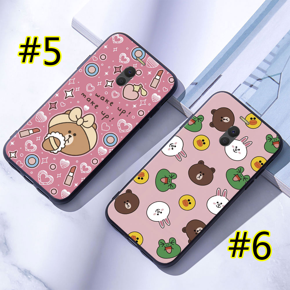 Ốp điện thoại mềm họa tiết Line Friends cho Meizu M6 Note M6S M6T