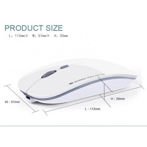 Chuột không dây tự sạc pin cao cấp + Tặng hub tốc độ cao chia usb | BigBuy360 - bigbuy360.vn