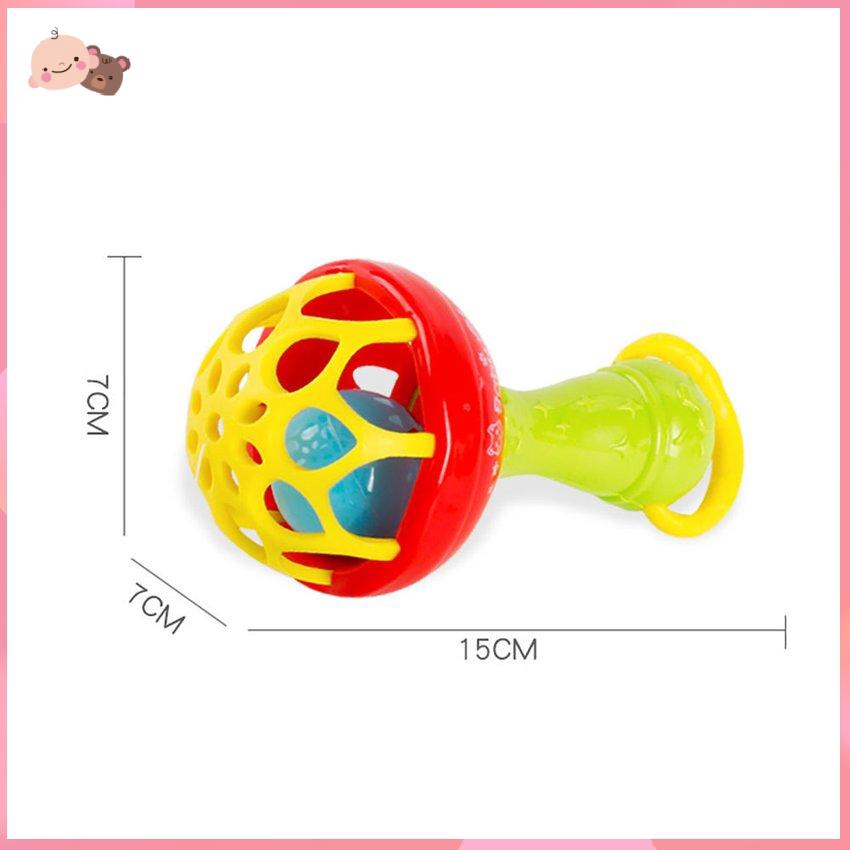 Đồ chơi mềm có chuông vui nhộn cho bé đang mọc răng an toàn
