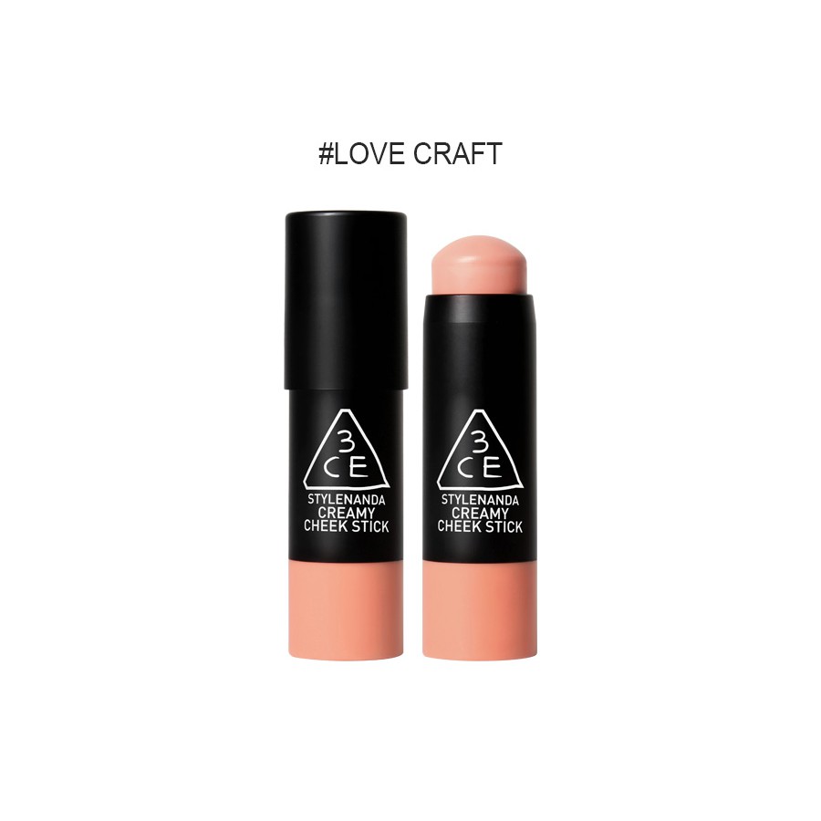 Phấn má hồng dạng kem 3CE - Creamy Cheek Stick