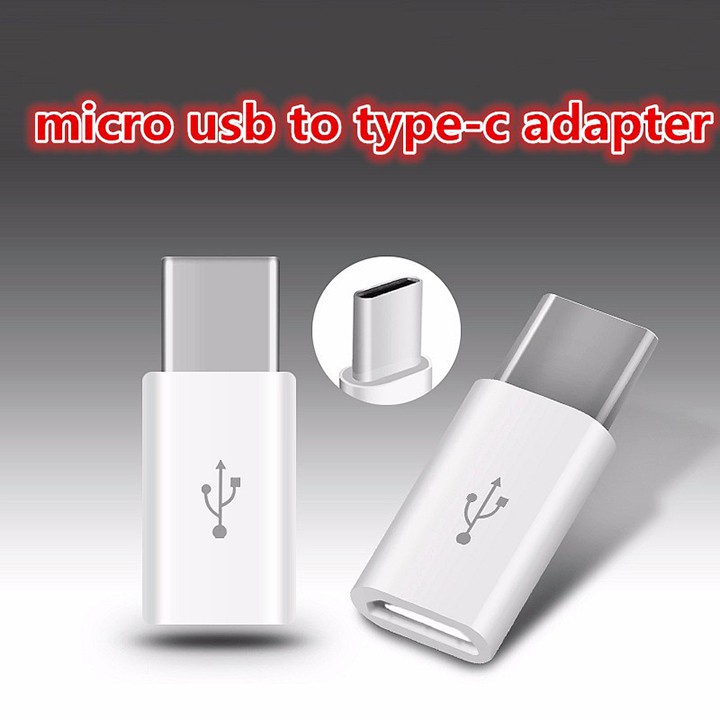 Đầu chuyển đổi cổng micro usb sang type C xiaomi