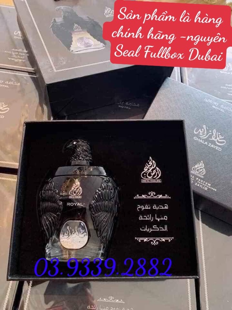 (GIÁ SỐC)  Nước hoa dubai Đại Bàng (Ghala zayed Luxury) | Thế Giới Skin Care