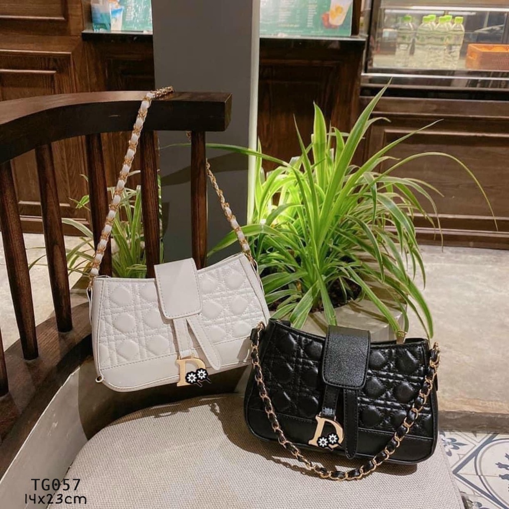 Túi Xách Nữ, Túi Kẹp Nách Chữ D TG057
