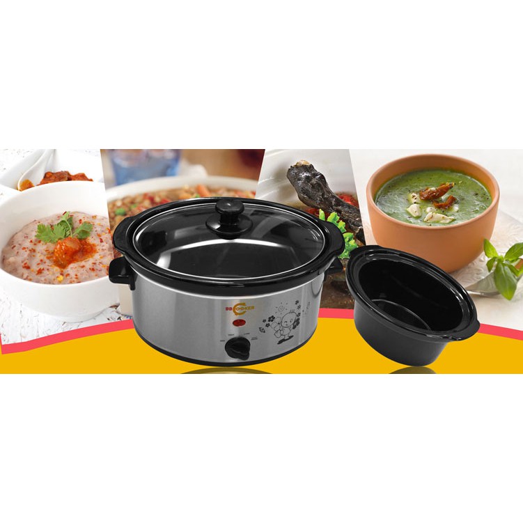 Nồi Nấu Cháo Đa Năng BBCooker BS35 (3.5L) - Hàng chính hãng