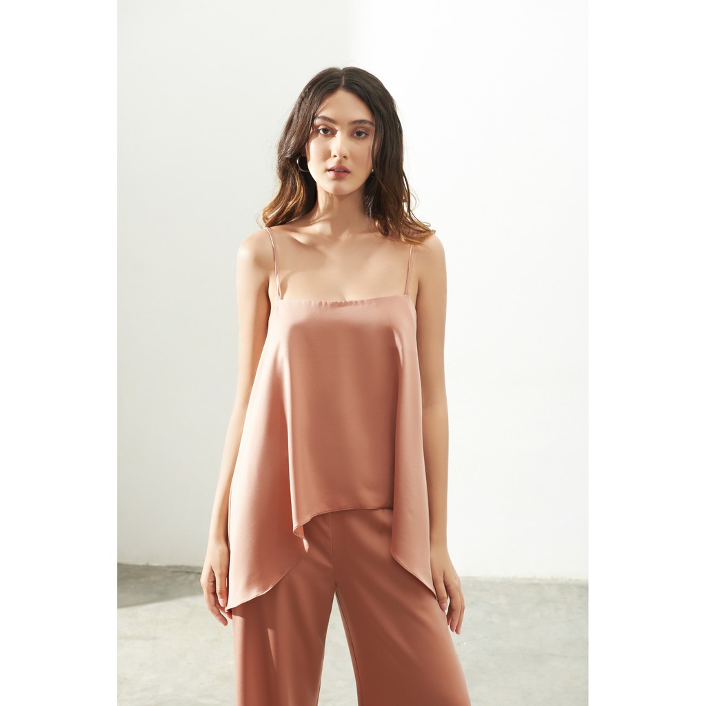 Bộ đồ ngủ lụa BNK14 Hồng Rose Charis | BigBuy360 - bigbuy360.vn