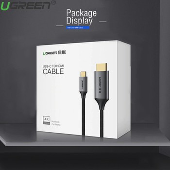 CÁP CHUYỂN USB-C RA HDMI 4K 1.5 MÉT UGREEN 50570