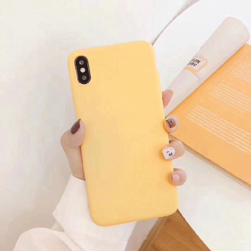 Ốp lưng bề mặt nhám nhiều màu sắc cho Xiaomi Redmi 9 9A 9C 10X K30 Pro