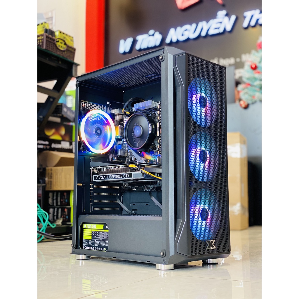 CẤU HÌNH NTC VIP GAMING I7 THẾ HỆ 10 ( I7 10700 - RAM 16GB - GTX1660SUPER 6GB)