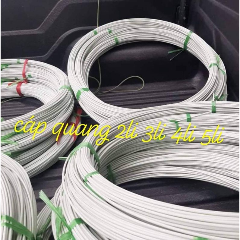 5m Cáp quang làm lồng chim đuôi dái diều 2li 3li 4li 5li