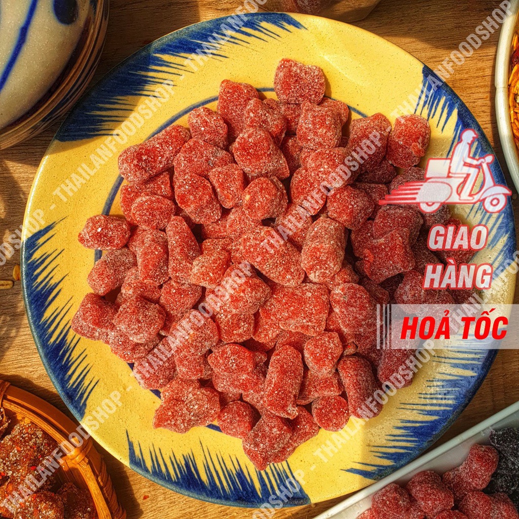 Kẹo Dâu Tây Đặc Sản Đà Lạt Lon 500gr