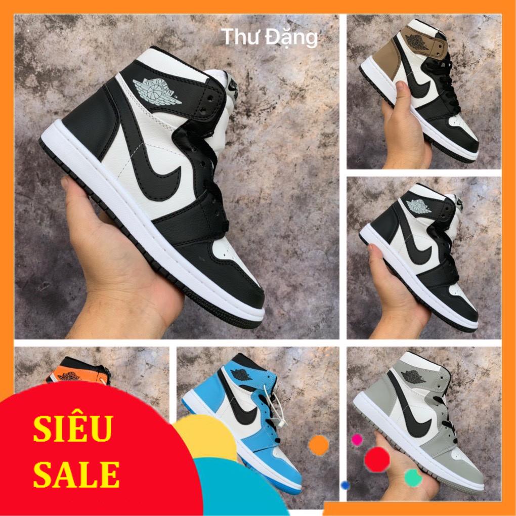 Giày thể thao sneaker Jordan 1 CỔ CAO các  màu hot  - Giày dép nam nữ JD1 đẹp 𝙁𝙪𝙡𝙡 𝙗𝙤𝙭 𝙗𝙞𝙡𝙡 | BigBuy360 - bigbuy360.vn