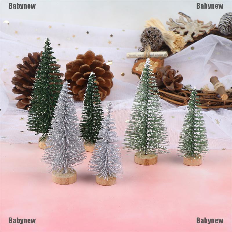 3 Cây thông Noel mini trang trí đơn giản đẹp mắt