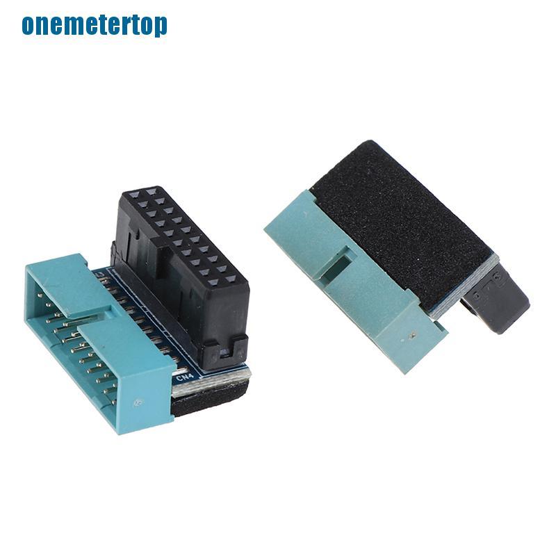 (Top) 1pc 20pin Usb 3.0 Male To Female Extender 90 Độ