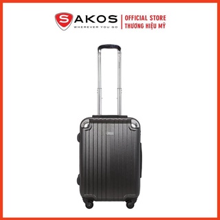 Chính hãng sakos vali nhựa du lịch sakos sapphire - z22 tsa bảo hành 5 năm