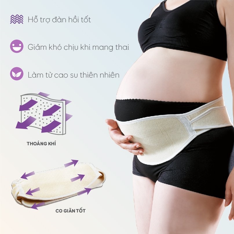 Đai Nâng Đỡ Bụng Cho Mẹ Bầu Farlin BF601
