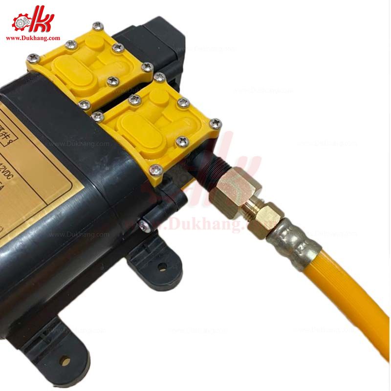 Nối ren máy bơm đôi