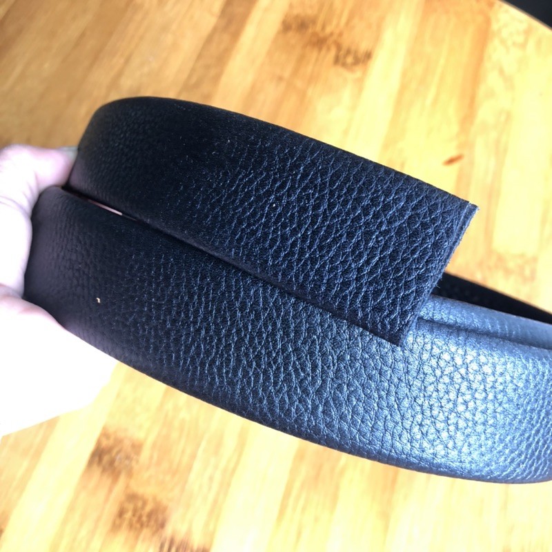 Dây thắt lưng nam lẻ không mặt da bò