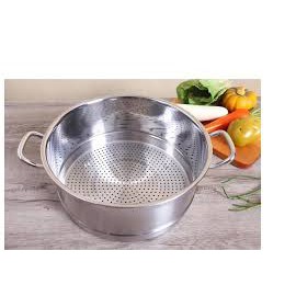 Bộ Nồi Xửng Hấp Inox 3 Đáy Fivestar 32cm 18 Lít Nắp Inox, Bảo Hành 60 Tháng Chính Hãng