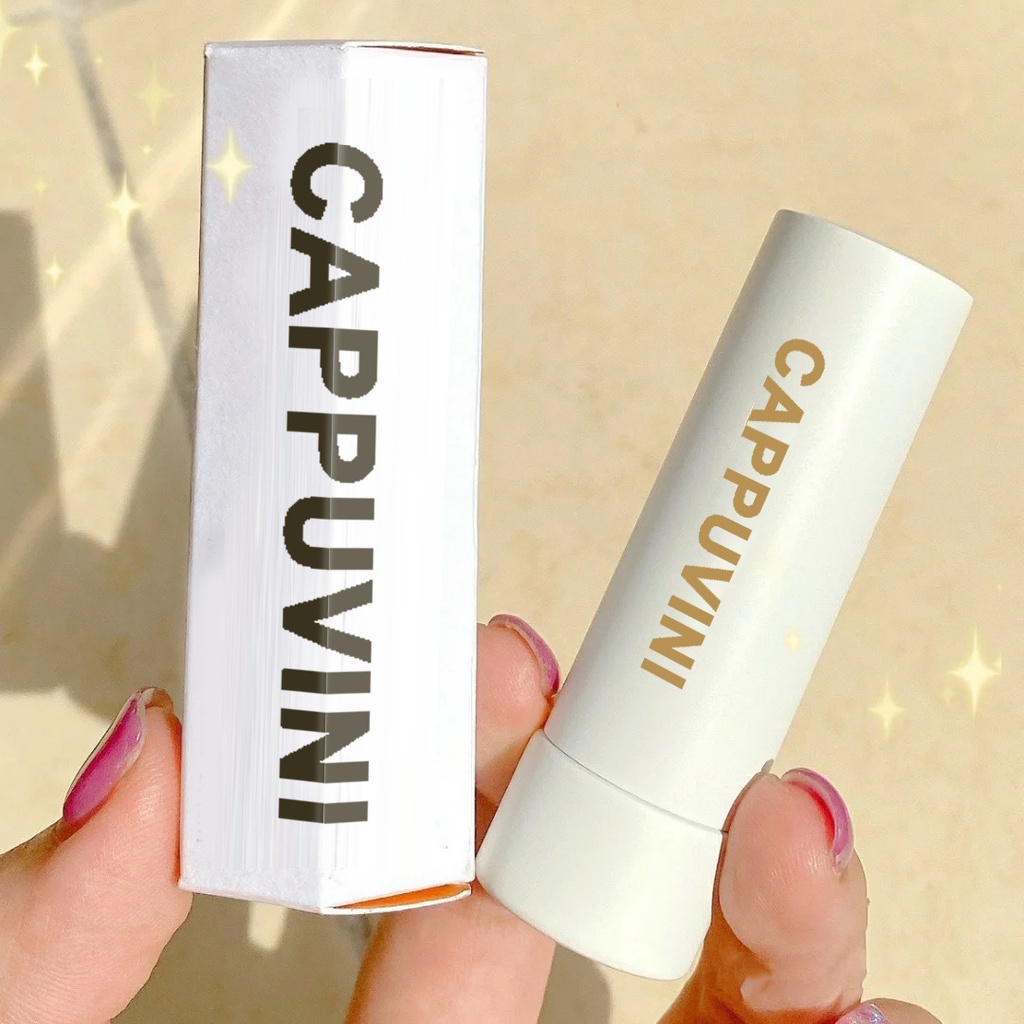 Son dưỡng môi Cappuvini hương đào dưỡng ẩm làm mờ đường viền môi
