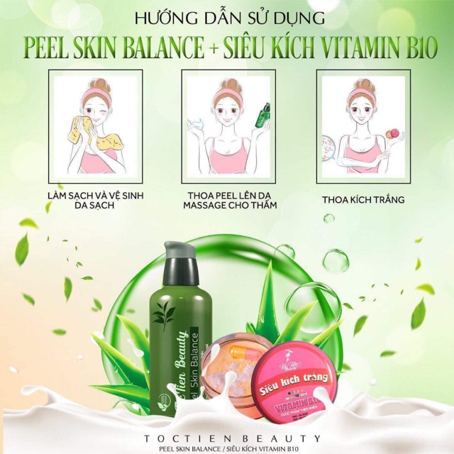 PeeL Skin Ủ Trắng Mặt Và Body | BigBuy360 - bigbuy360.vn