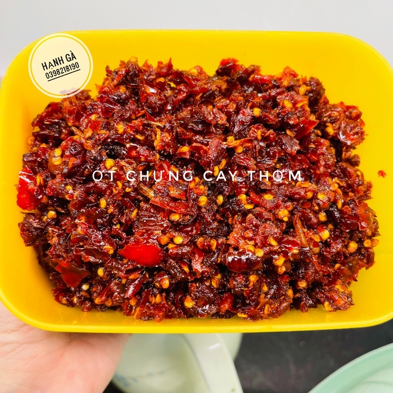 Ớt chưng dầu cay thơm đặc biệt