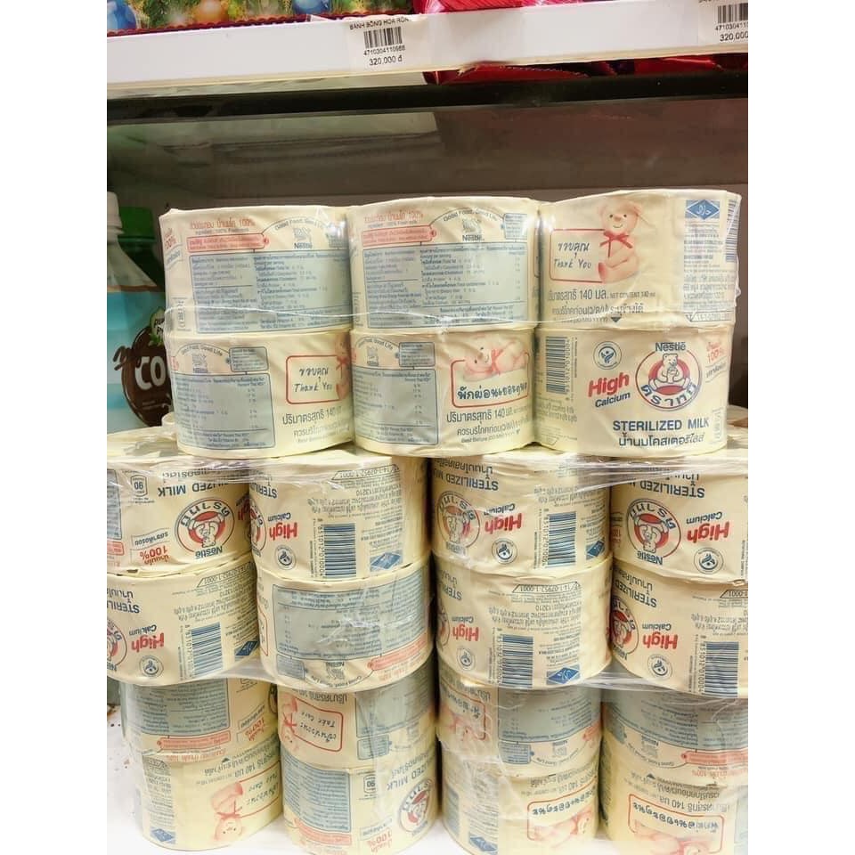 1Lon Sữa gấu Nestle Thái Lan 140ml - Hàng Có Sẵn, Date Mới