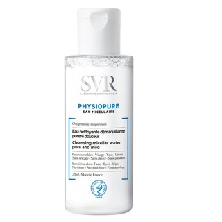 Nước tẩy trang dạng vi hạt SVR PHYSIOPURE Eau Micellaire 75ml