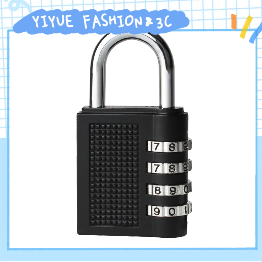 Ổ Khóa An Toàn Chống Trộm 4 Số Bằng Hợp Kim Kẽm