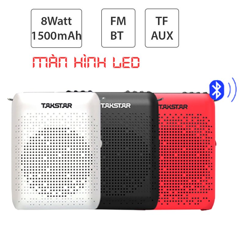 Loa Trợ Giảng Không Dây , Có Dây Takstar E220 . Có Blutooth , Hỗ Trợ Đài FM , Có Đi Kèm Mic Không Dây .Bảo Hành 12 Tháng