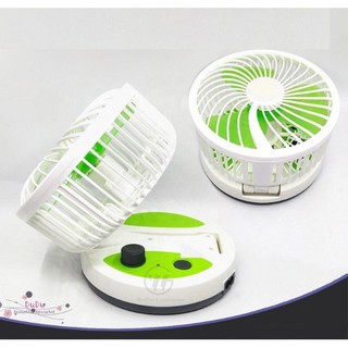 [BH 6T -1 Đổi 1] Quạt tích điện gấp gọn đa năng KC-5811 có đèn led siêu sáng,nhỏ gọn tiện dụng BH 3 Tháng
