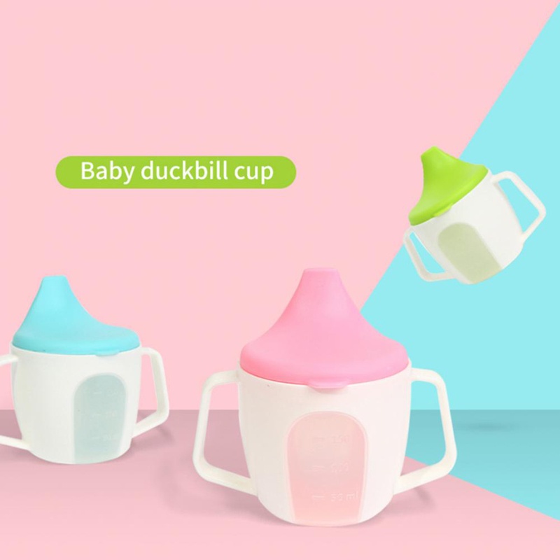 Bình Nước Có Tay Cầm Và Ống Hút Xinh Xắn Tiện Dụng Cho Bé