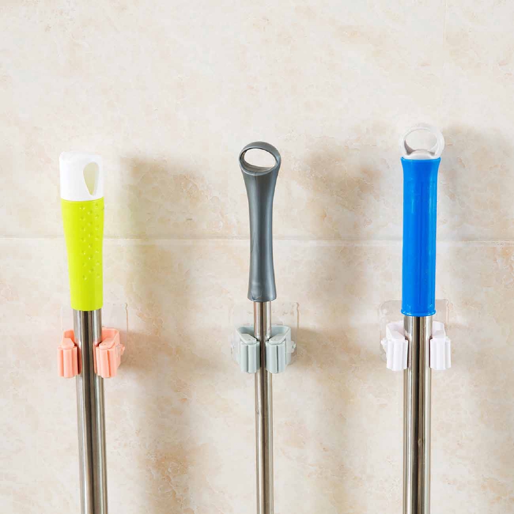 Giá Treo Móc Cây Lau Nhà / Dù Shepherd Gắn Tường Tiện Dụng