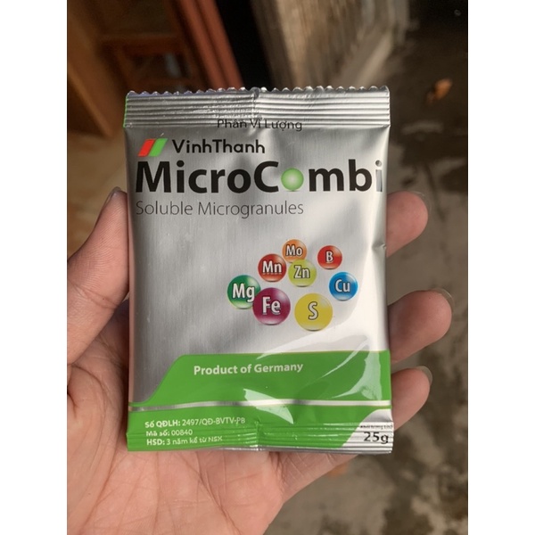 Phân Bón Lá Vi Lượng MicroCombi - Biến Vàng Thành Xanh