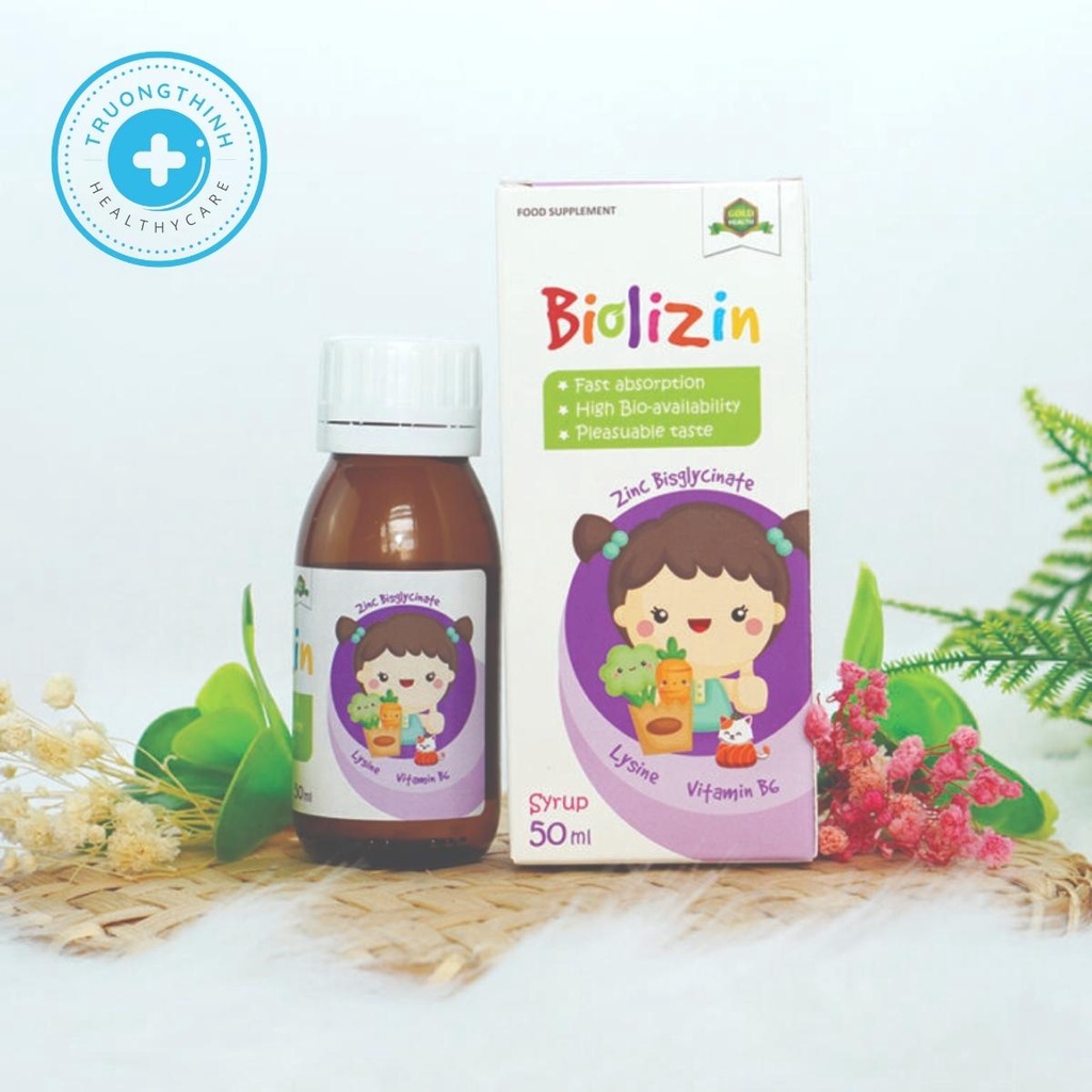 Kẽm hữu cơ bổ sung kẽm cho trẻ Biolizin